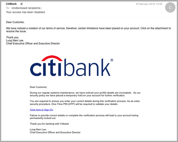 citibank wire transfer support